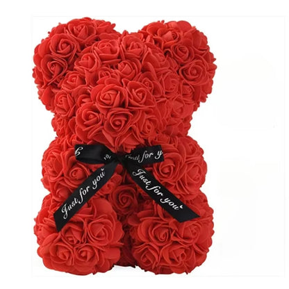 Luxury Eternal Rose Teddy Bear 