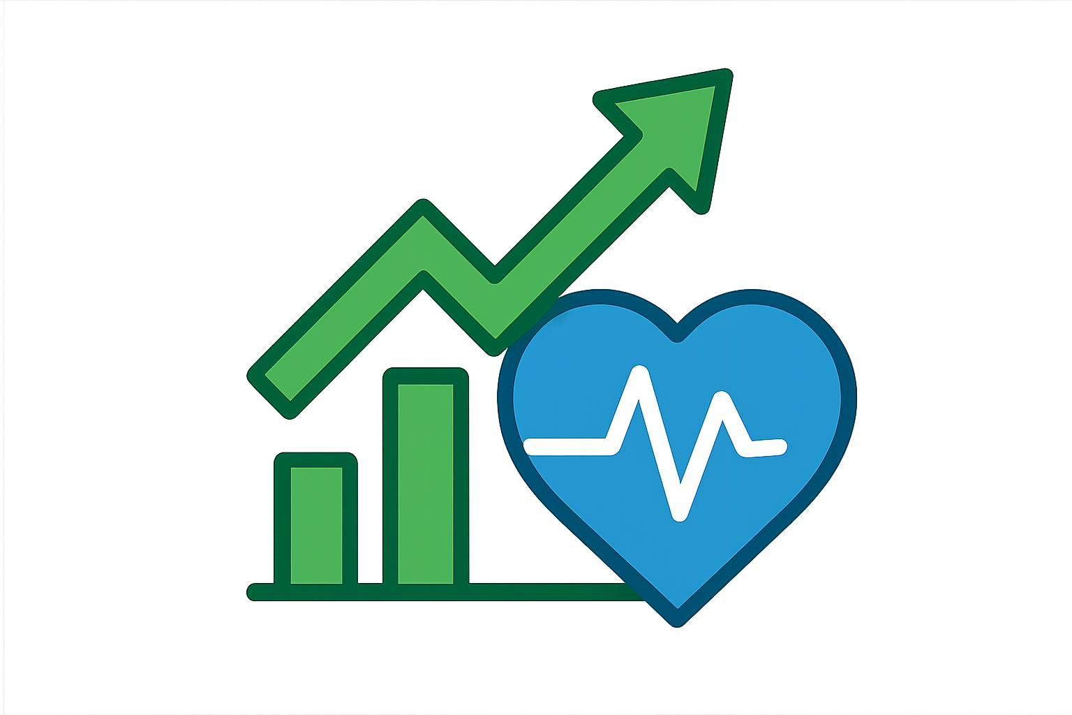 Increased Health Performance icon transparent background